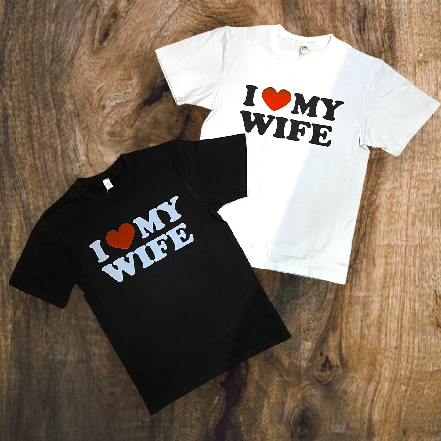 JC012225 - I Love My Wife Regular-Fit Graphic T-Shirt