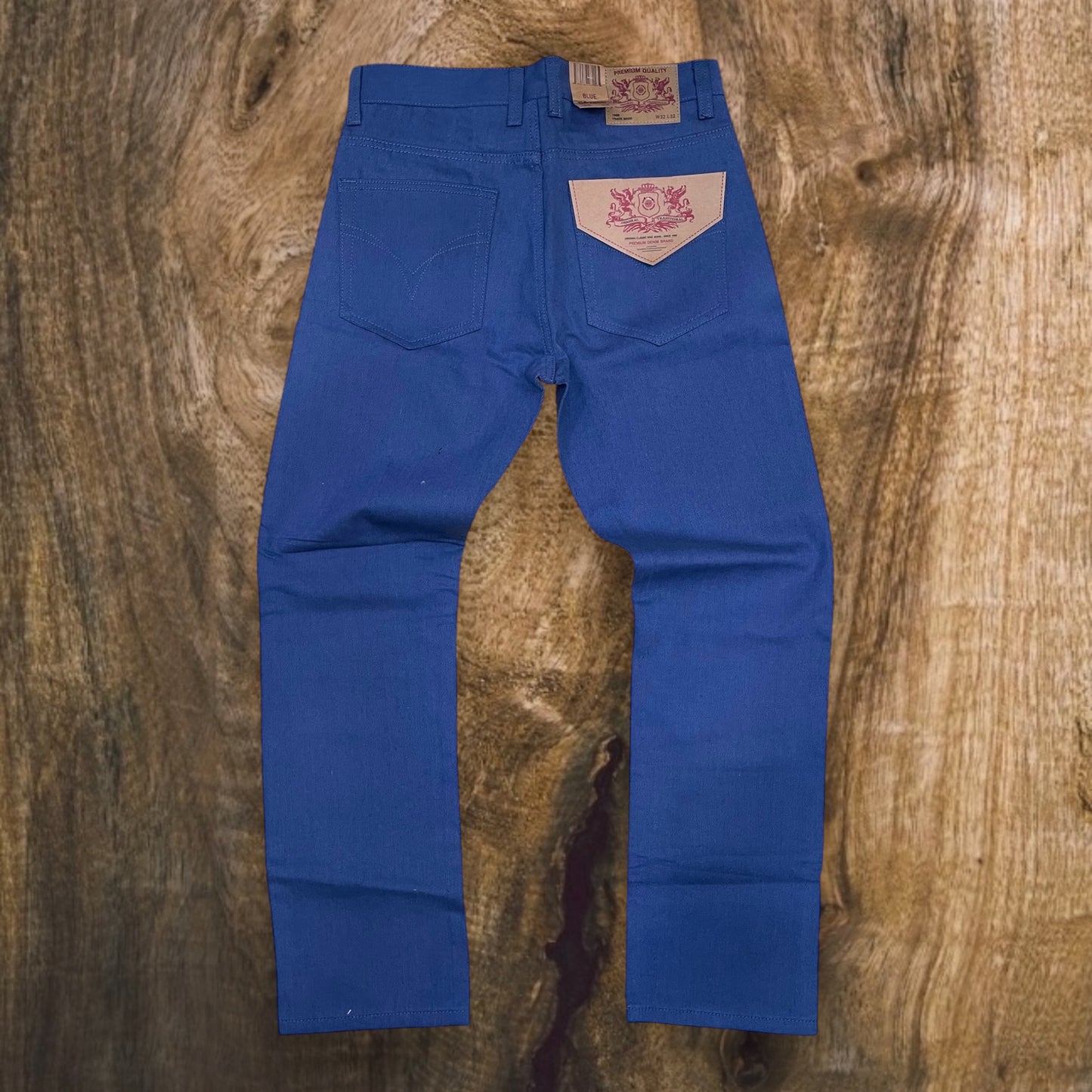 DP720 - Basic Color Denim Relaxed-Fit Jeans