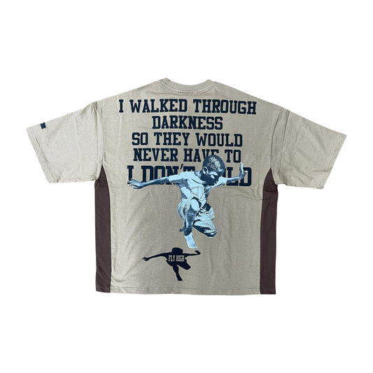 WH-SW6187 - Don't Fold Boxy Graphic T-Shirt