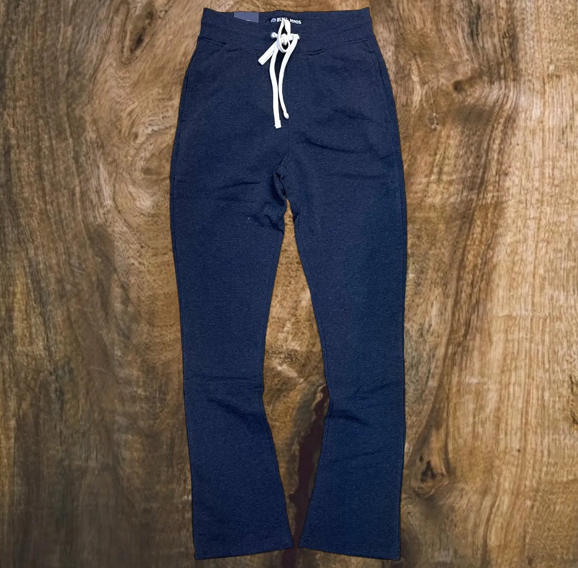 100-475 - Stacked Fleece Pants (Charcoal)
