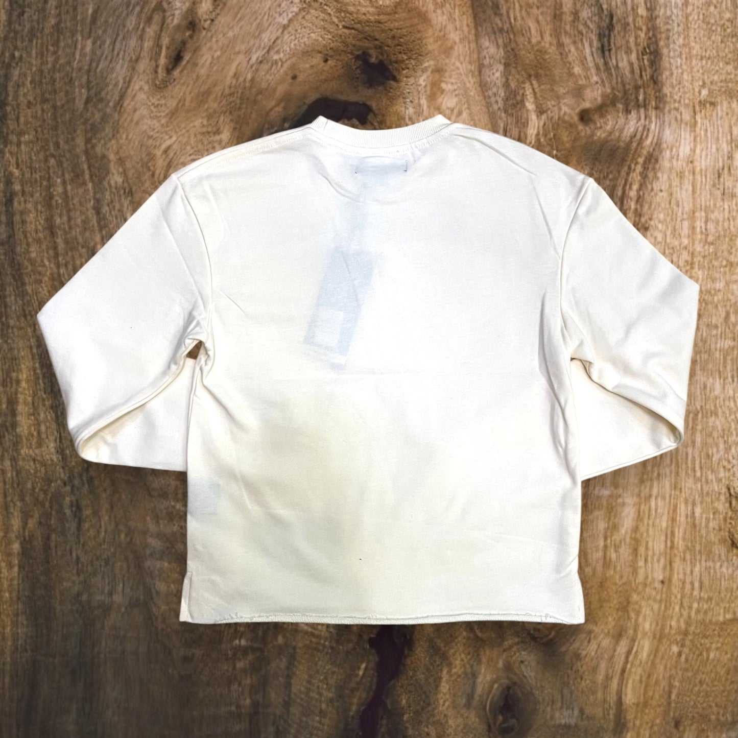 FB1512K - Kid's/Boy Wonderlust L/S French Terry Crewneck Cropped Top