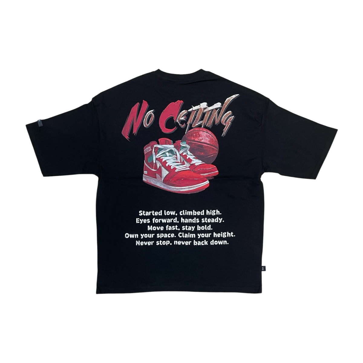WH-SW6132 - Stay Bold Boxy Graphic T-Shirt