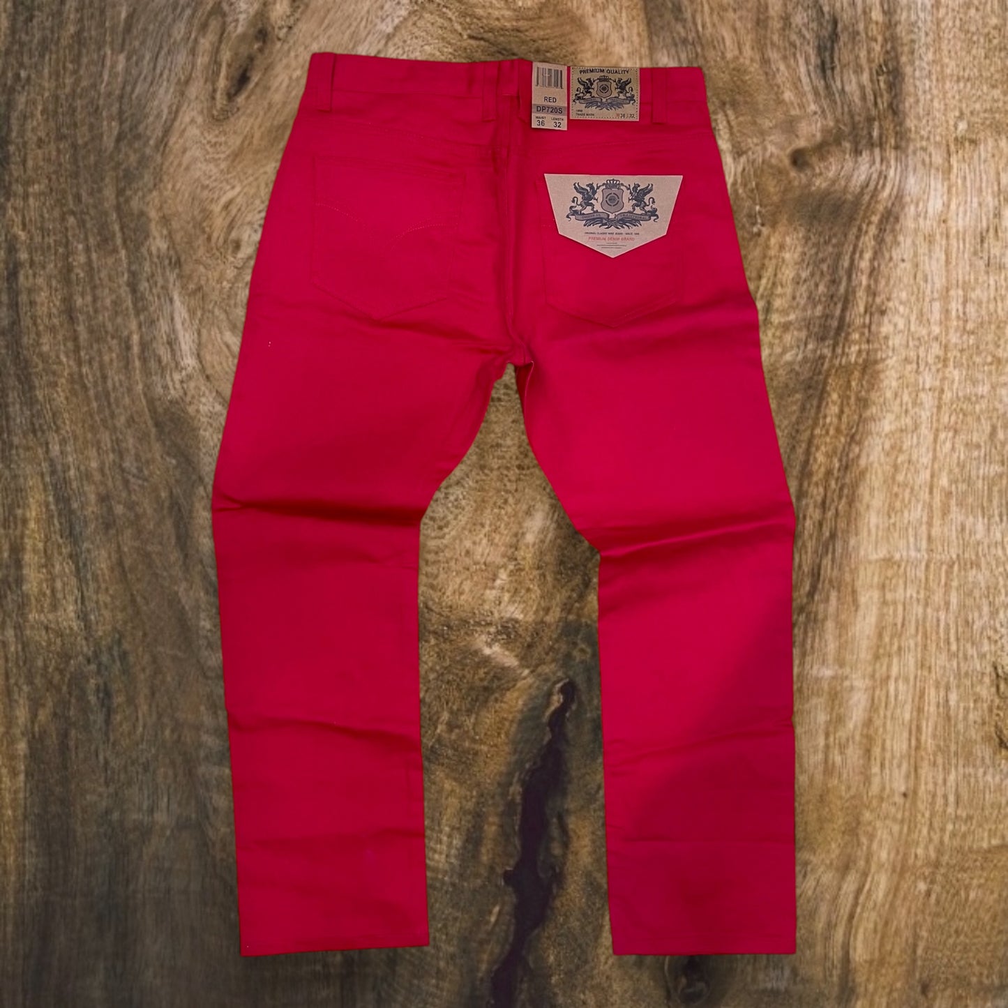 DP720 - Basic Color Denim Relaxed-Fit Jeans