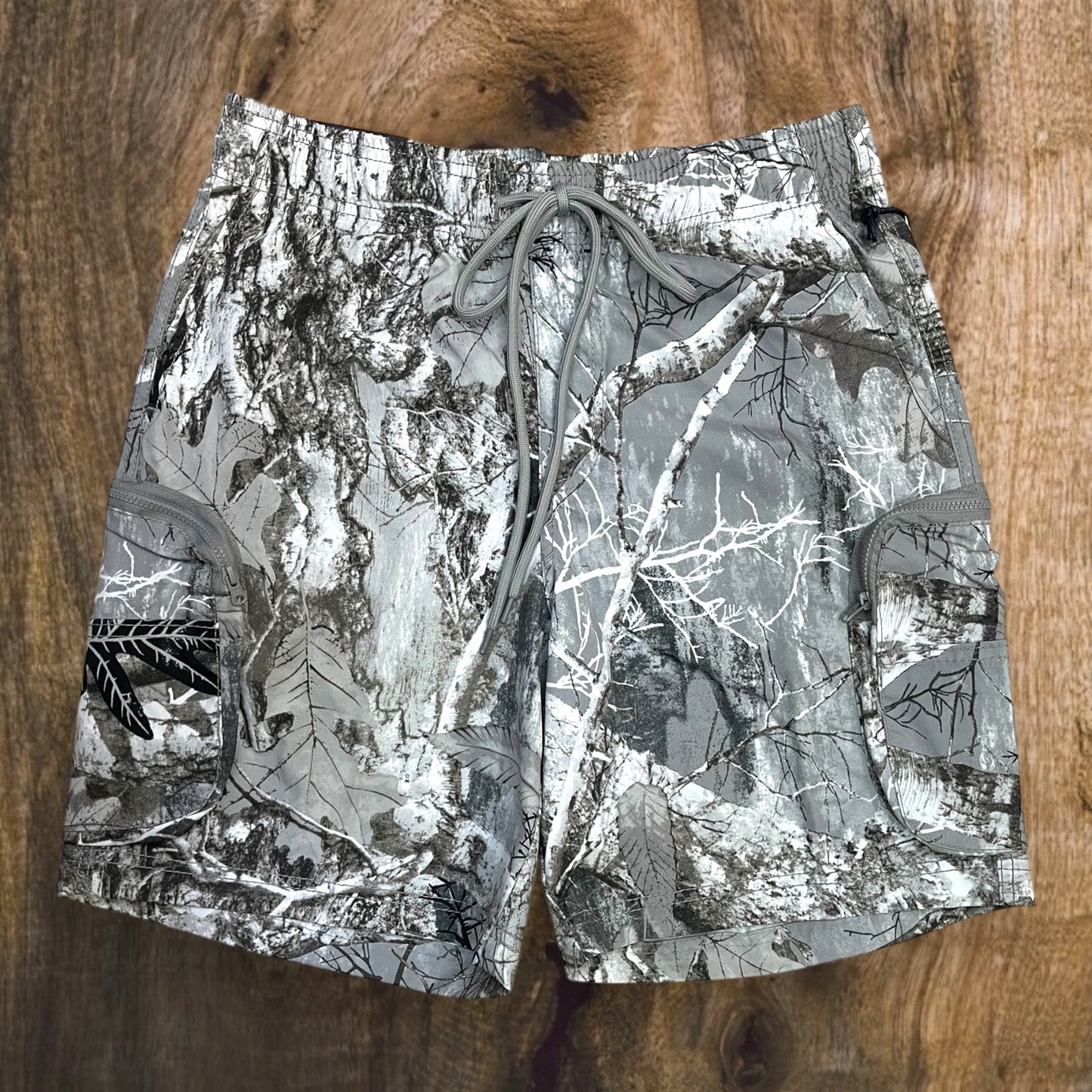 92304 - Men's Nylon Tree Camo Cargo Shorts