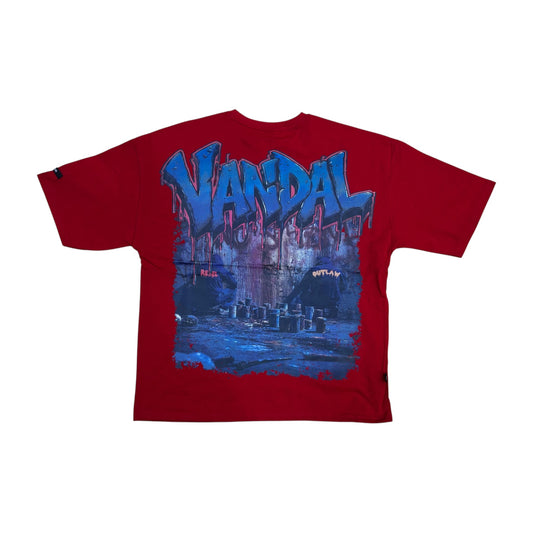 WH-SW6105 - Saint Vandal with Studs Boxy Graphic T-Shirt