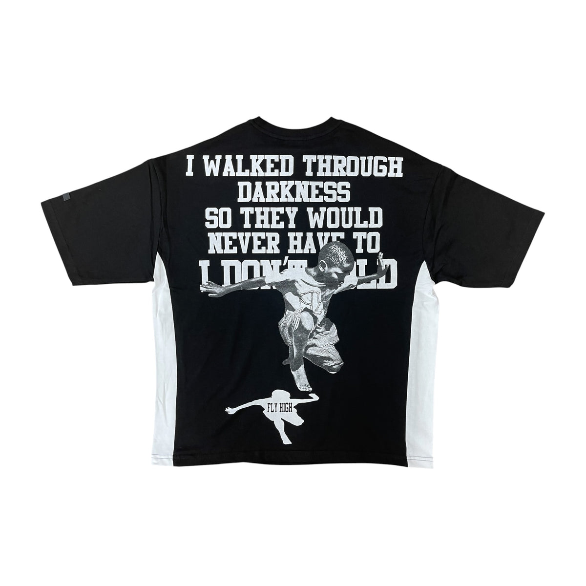 WH-SW6187 - Don't Fold Boxy Graphic T-Shirt