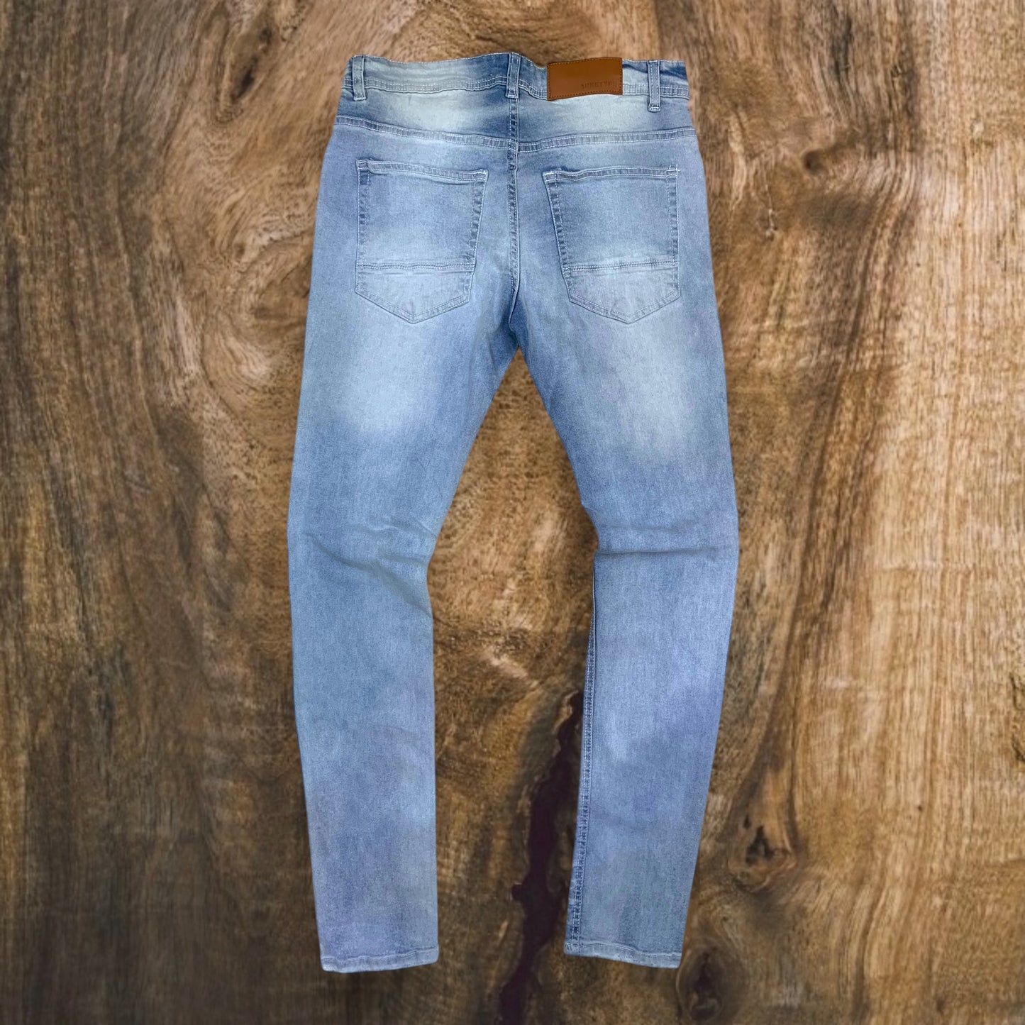 PC03 - Core Ripped Slim-Fit Stretch Jeans