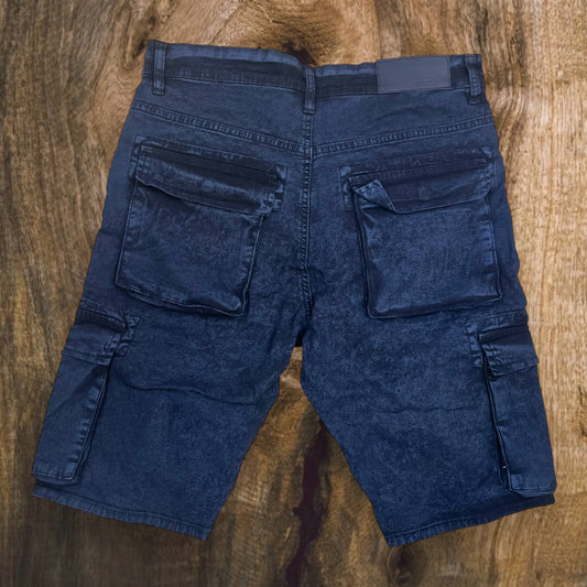 S519 - Twill Cargo Stretch Shorts