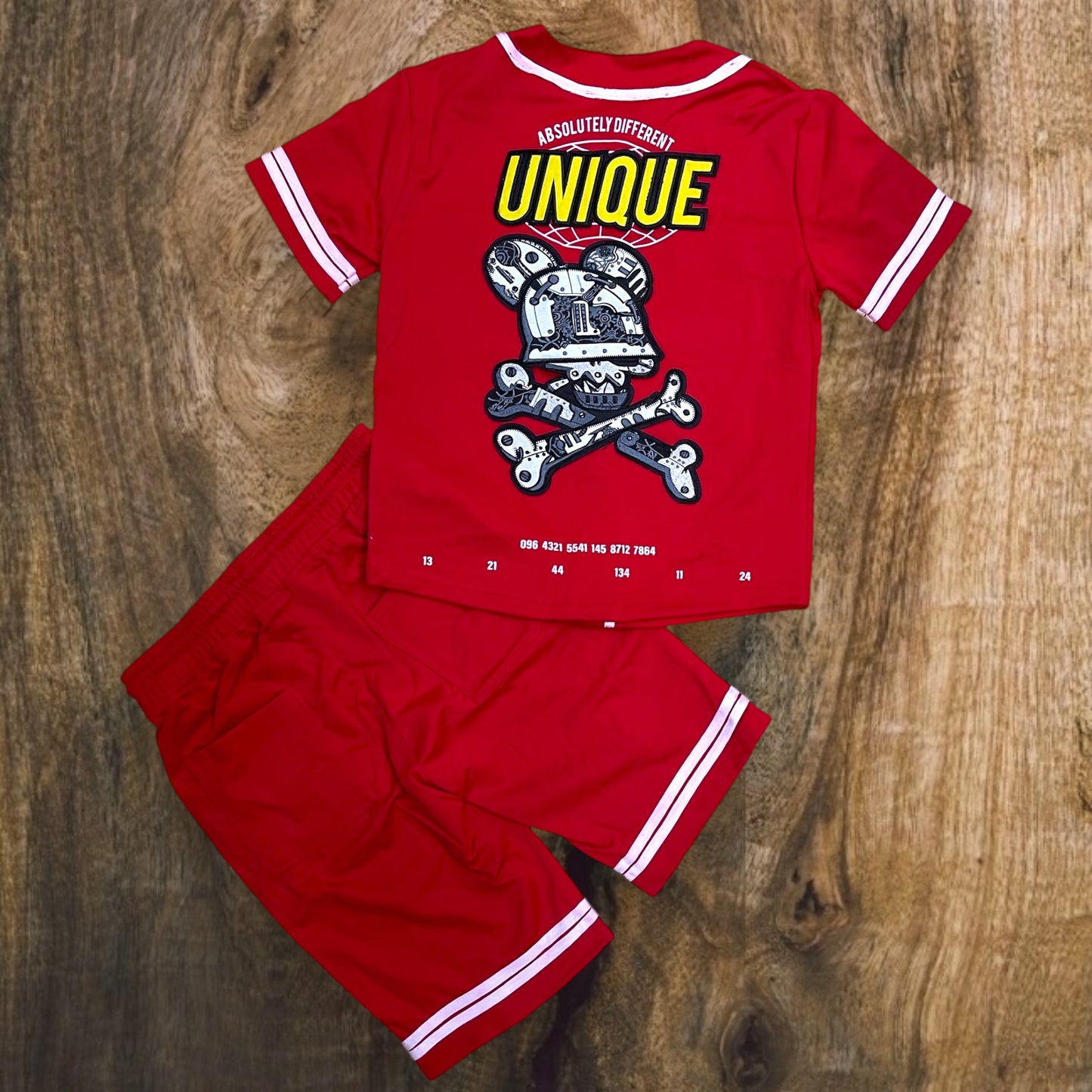 SS4284K - Boy's/Kid's Absolutely Different Unique Shorts Set