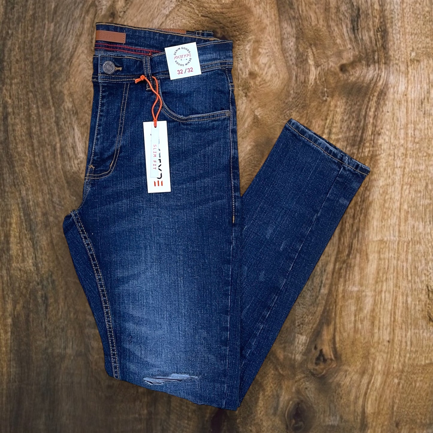 P501 - Houston Ripped Slim-Fit Stretch Jeans