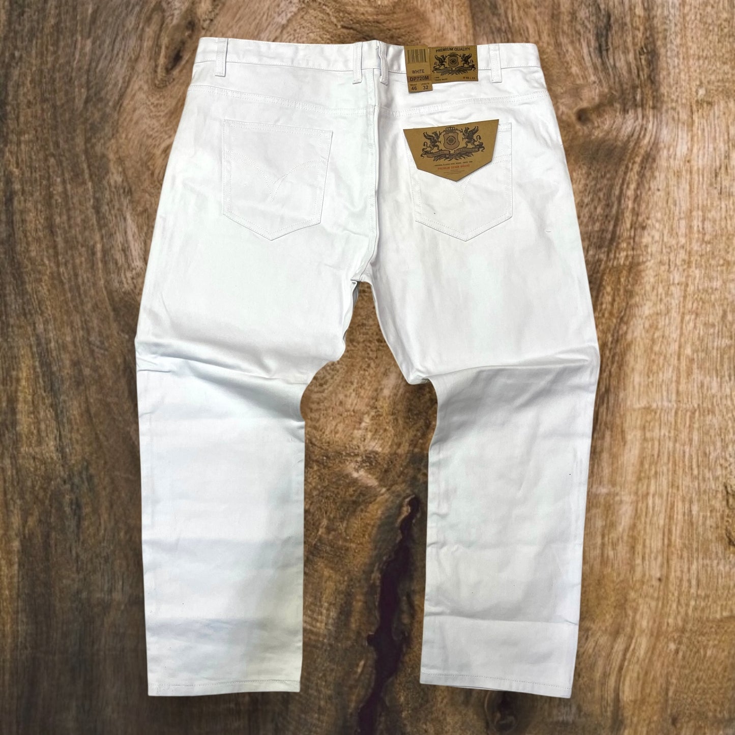 DP720X - Big Men's Basic Color Denim Relaxed-Fit Jeans