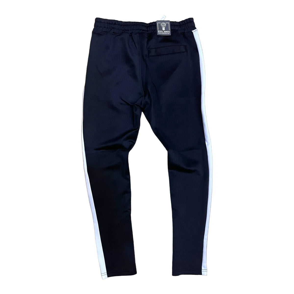 100-401 - Track with Wide Side Stripes and Drawstring Slim-Fit Pant