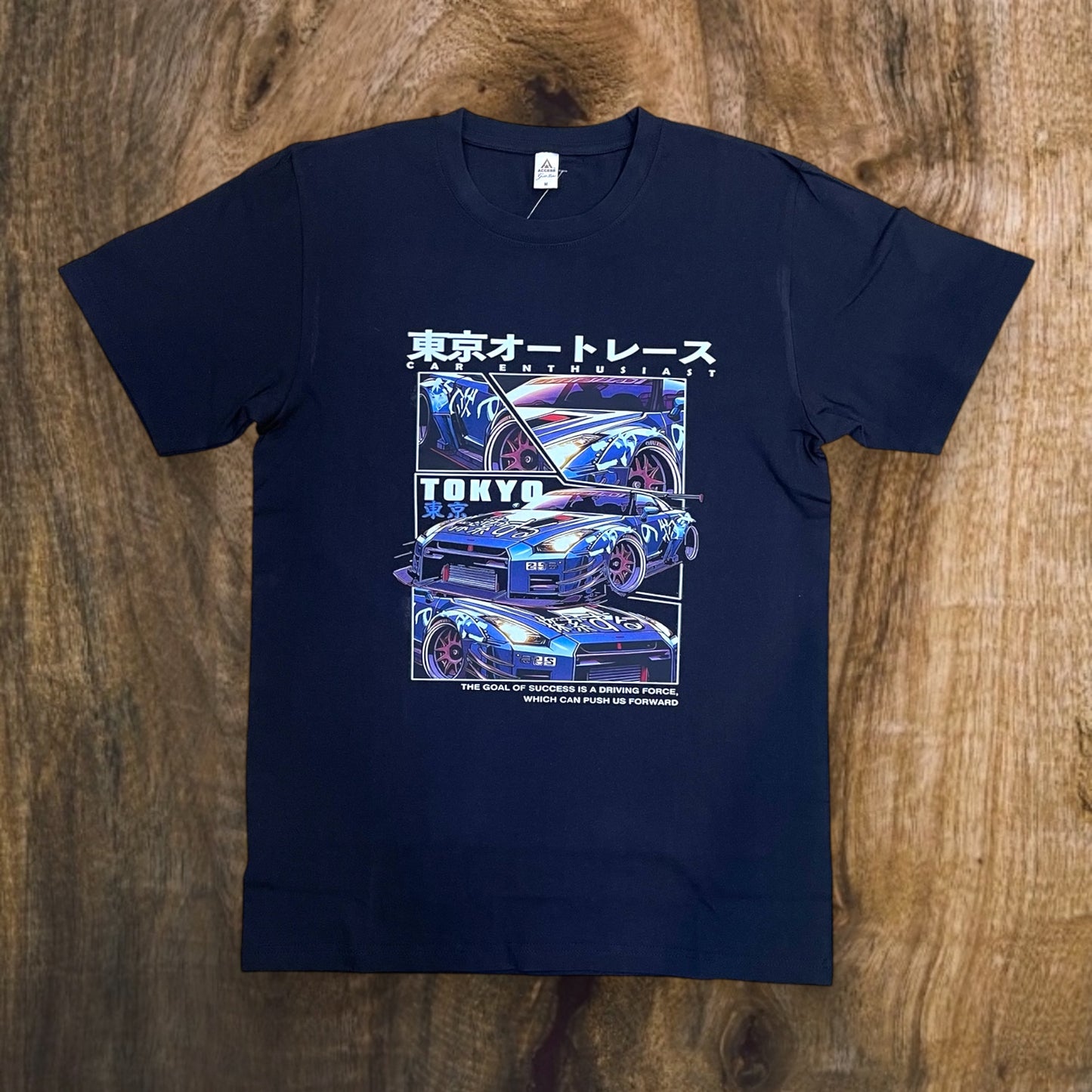 JC020125 - Tokyo Car Enthusiast Regular-Fit Graphic T-Shirt
