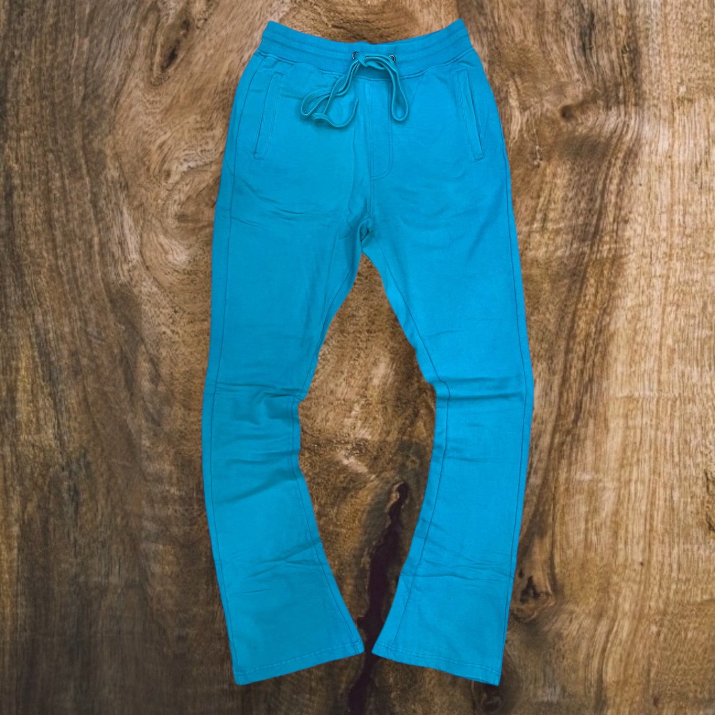 341-401 - Acid Washed Fleece Stacked (Turquoise)
