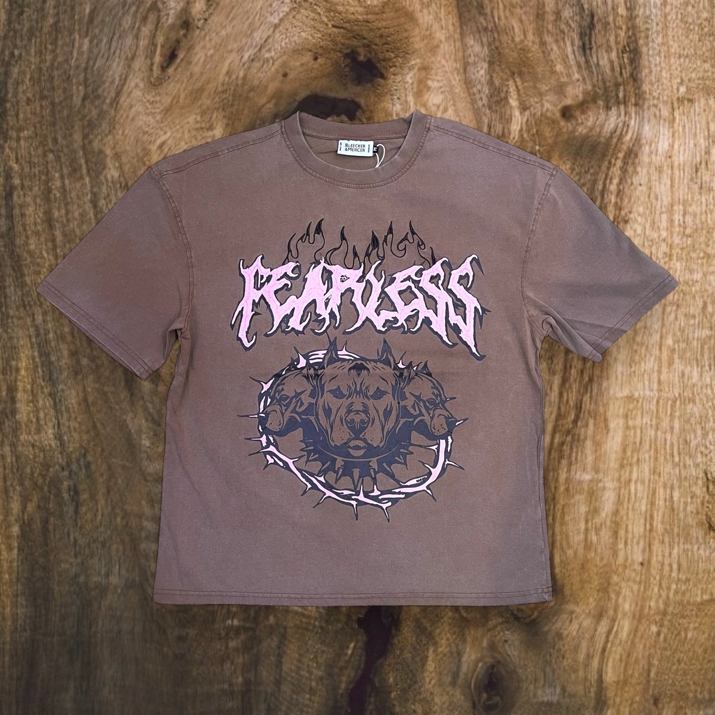 T2508 - Fearless Today Victorious Tomorrow Drop Shoulder T-Shirt