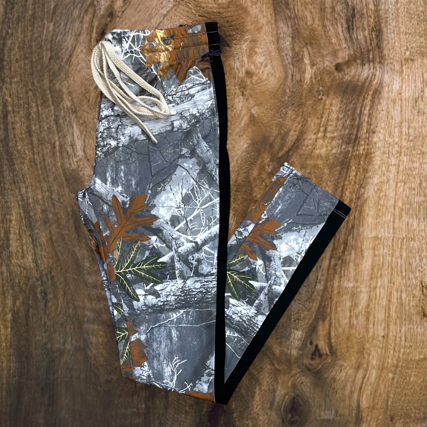 6600 - Skinny Fit Tricot Camo Track Pants
