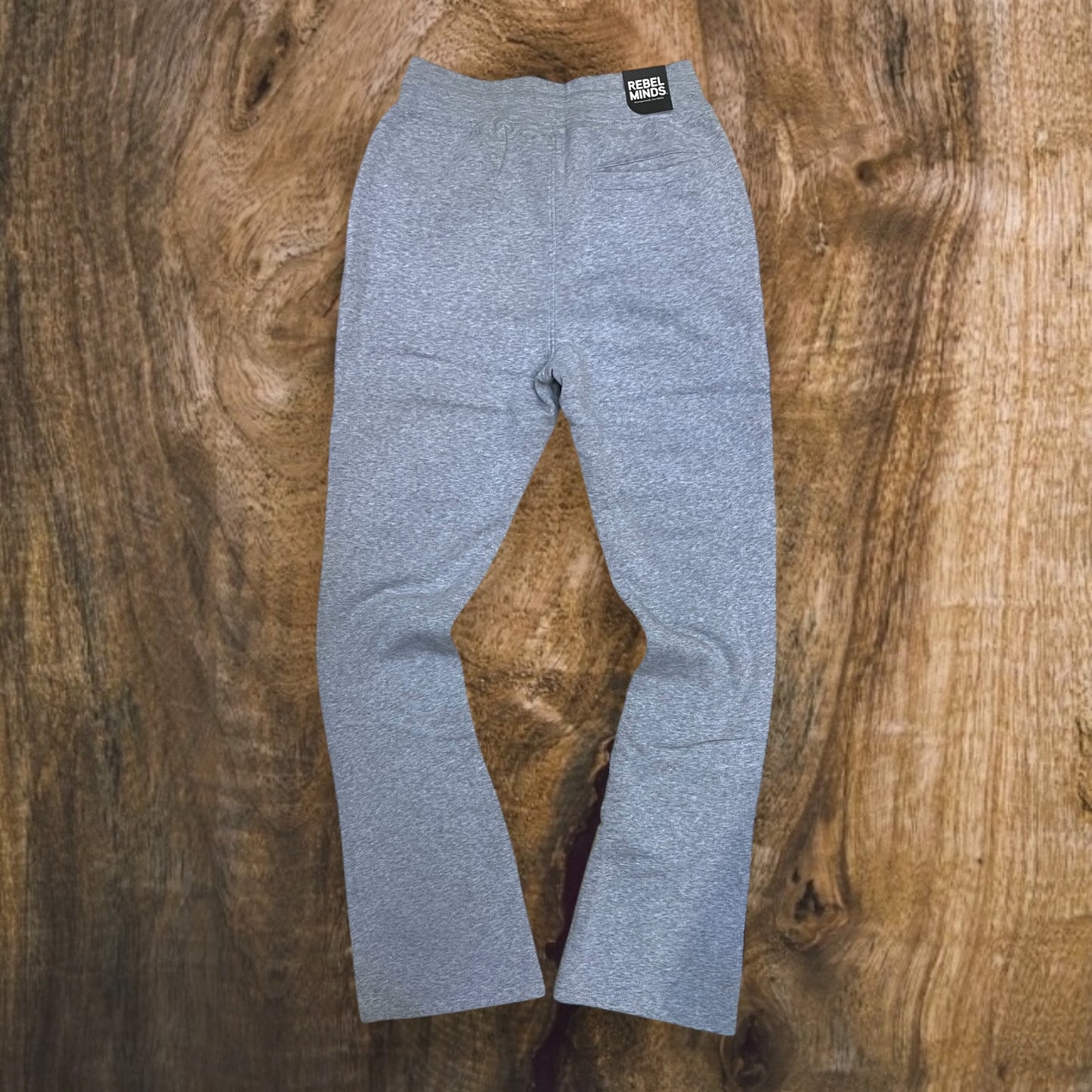 100-475 - Stacked Fleece Pants (H.Grey)