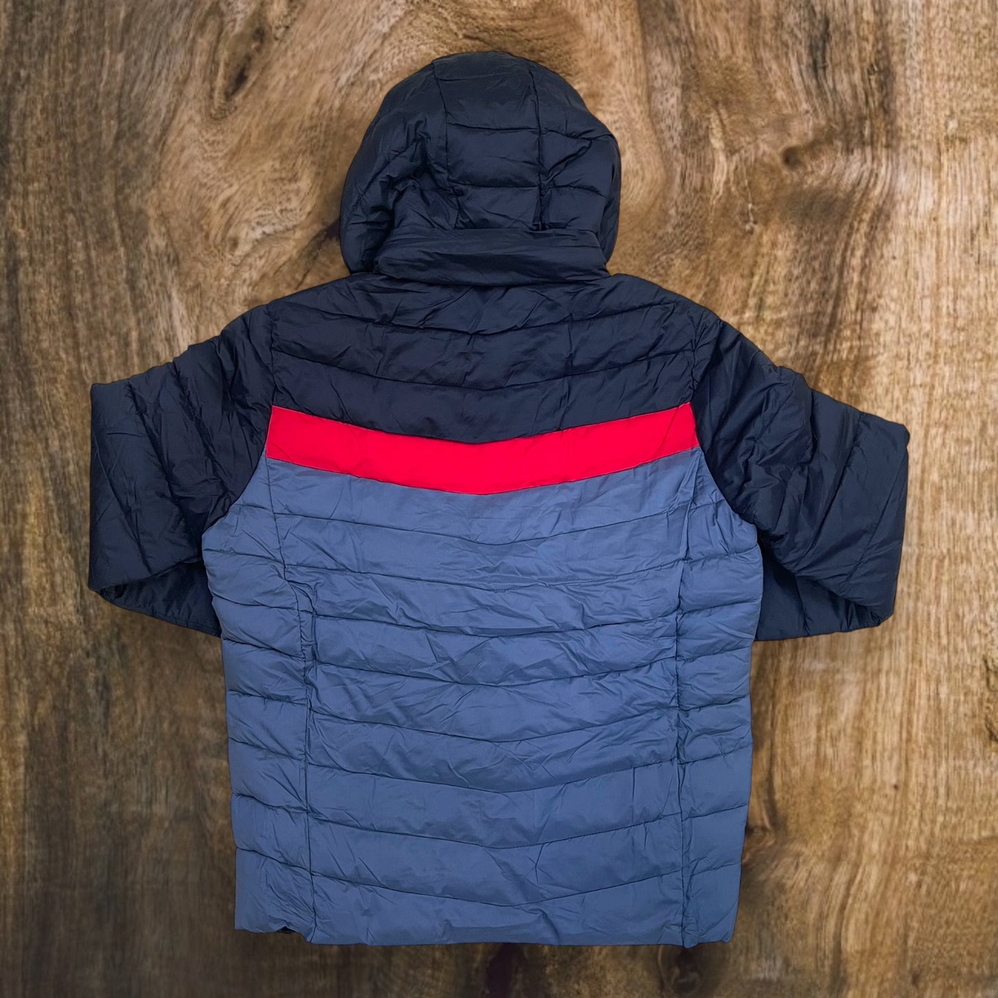 88987 - Men's Packable Padded Jacket with Removable Hoodie