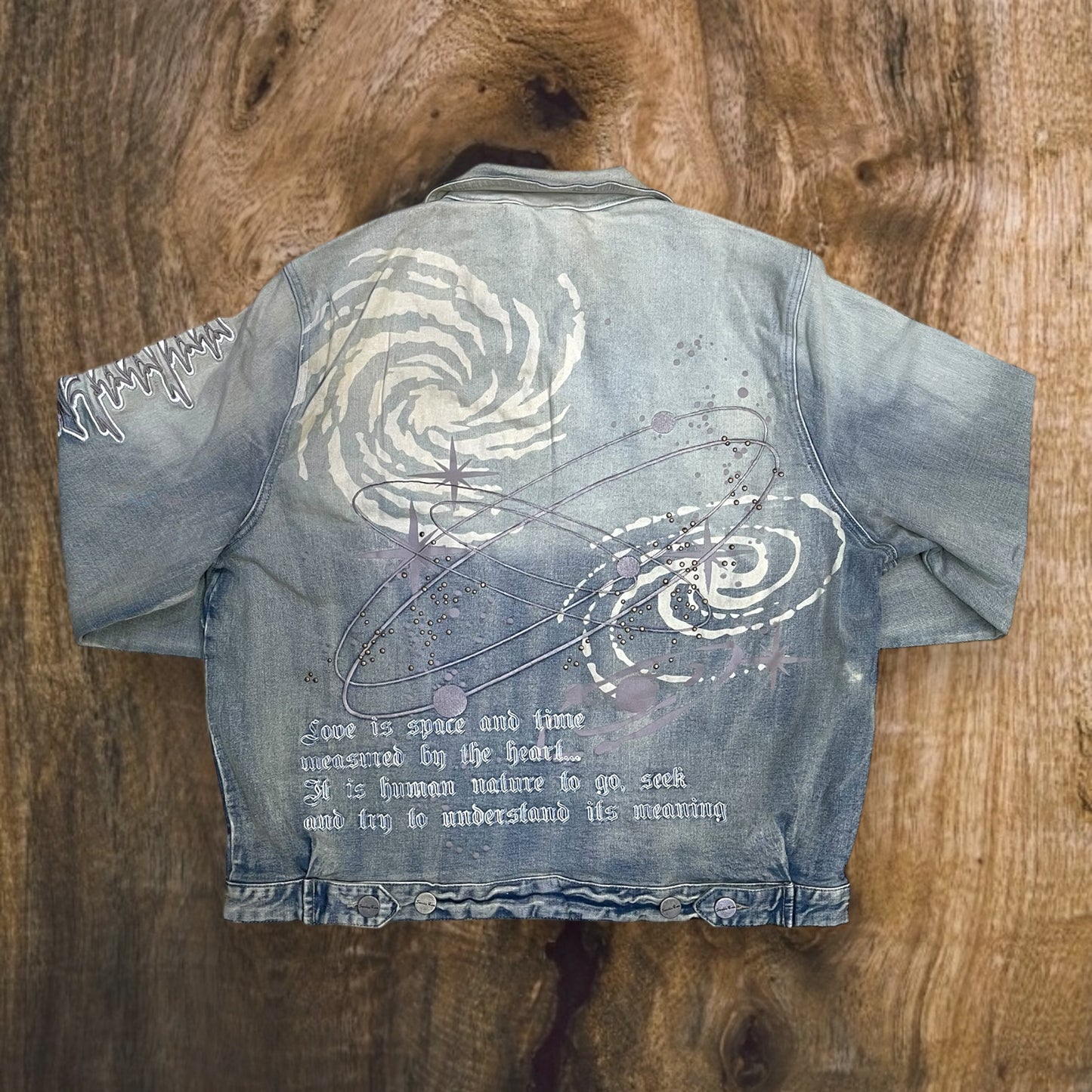 JJ25148 - Peal Studded Premium DENIM Jacket