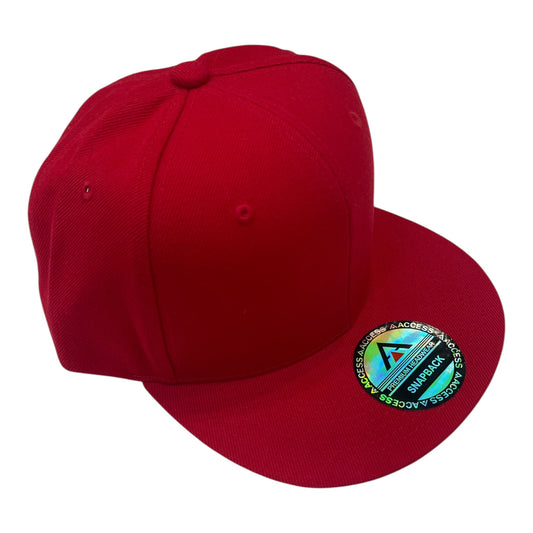AH05 - Solid Snapback Hats