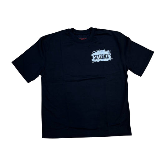 SFS6TM-306 - Scarface Money Power Respect Graphic T-Shirt