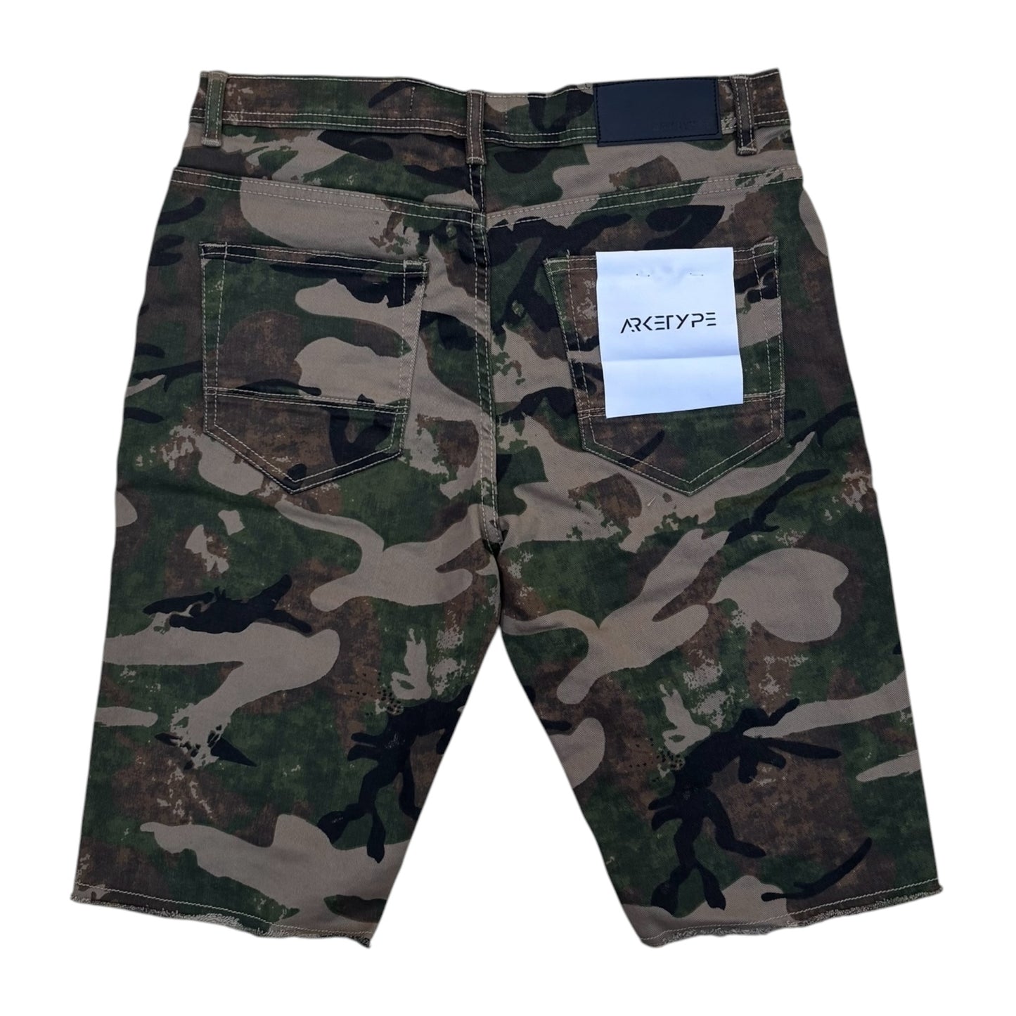S602 - Multi Cargo Pocket Regular-Fit Stretch Shorts