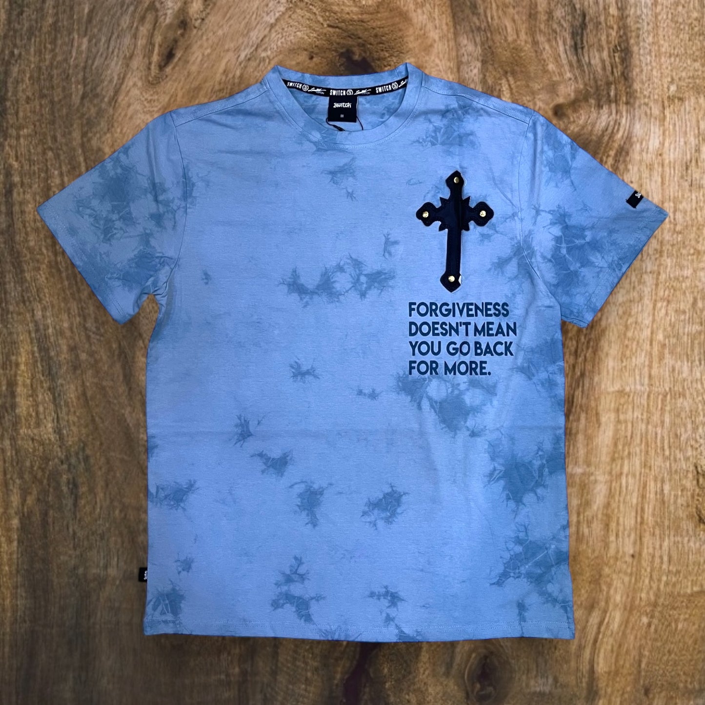 SF4016- Forgiveness Tie Dye Graphic T-Shirt