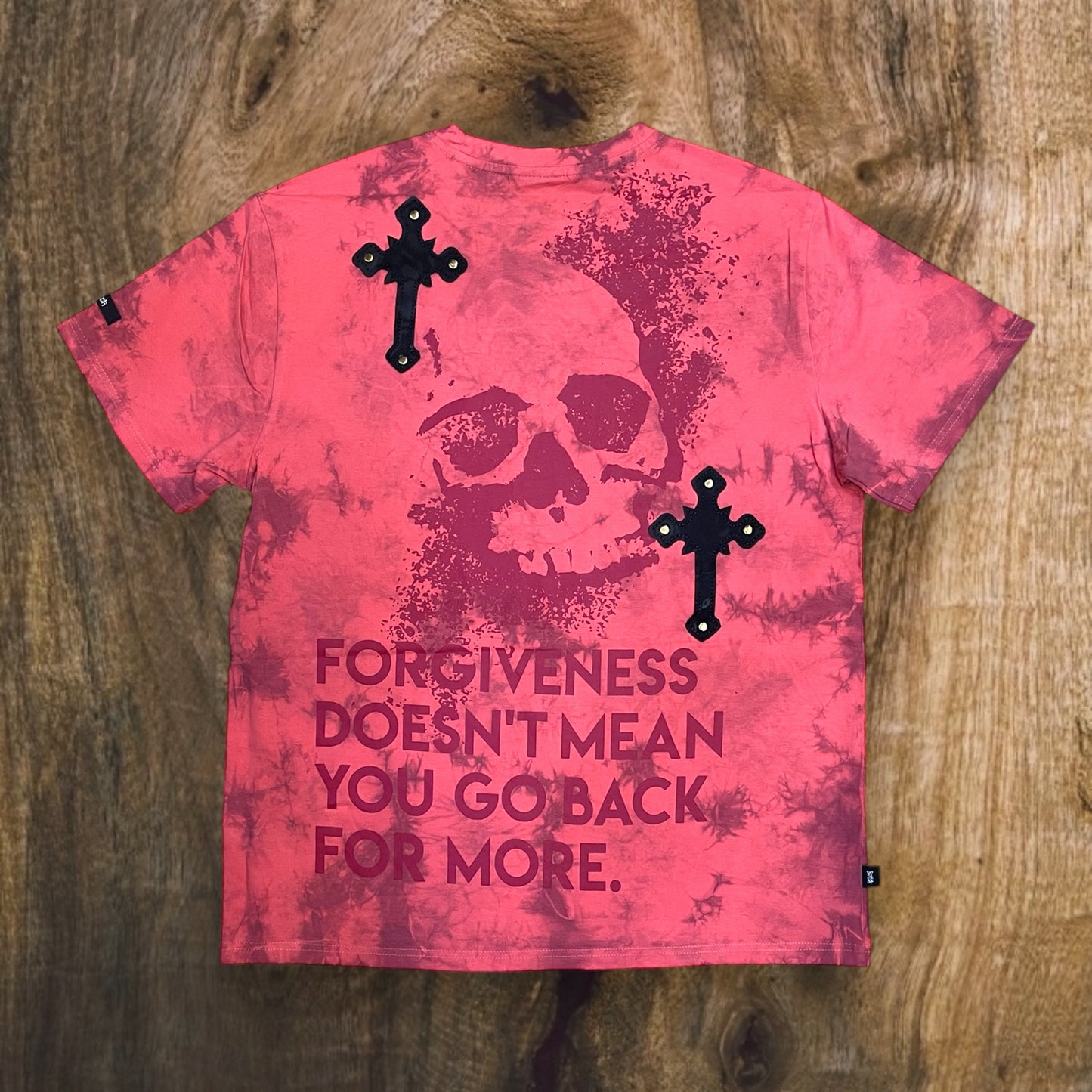 SF4016- Forgiveness Tie Dye Graphic T-Shirt