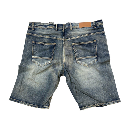 WH-SC01X - Big Men's Core Ripped Urban Slim-Fit Stretch Shorts