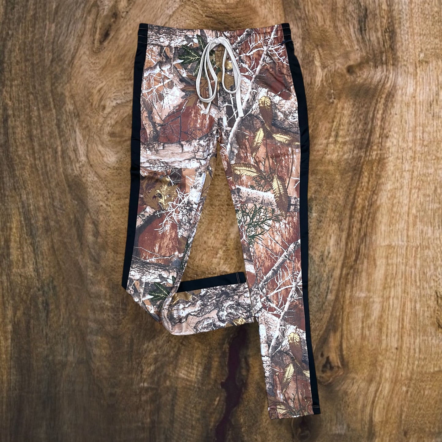 6600 - Skinny Fit Tricot Camo Track Pants