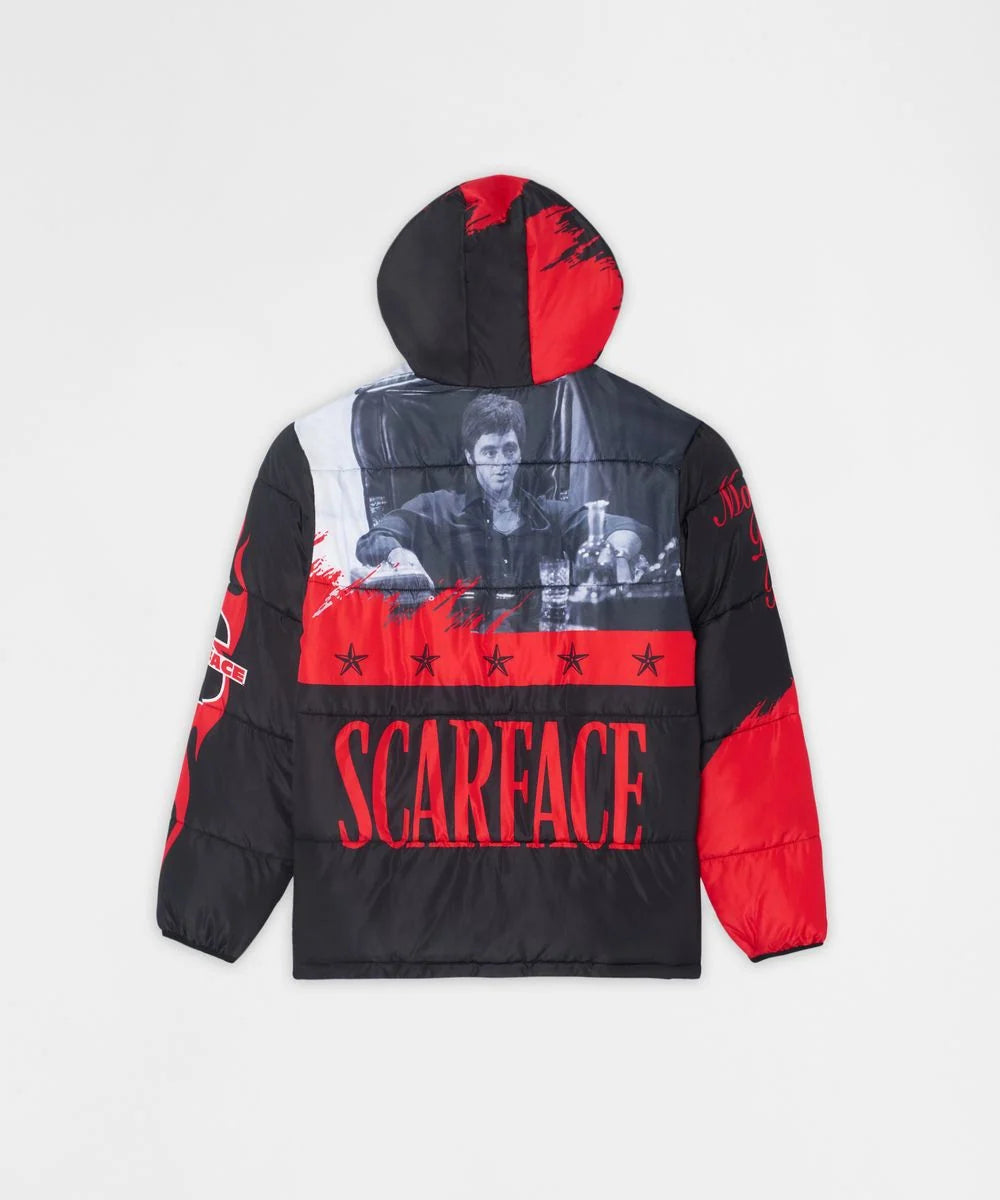 WH-RD5-111 - Scarface "The World is Yours" Puffer Jacket