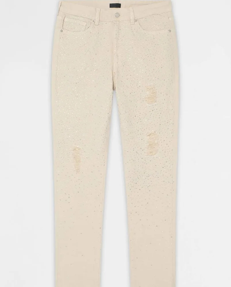 RCF5DM-401 - Diamond Dust Rhinestone Skinny Jeans