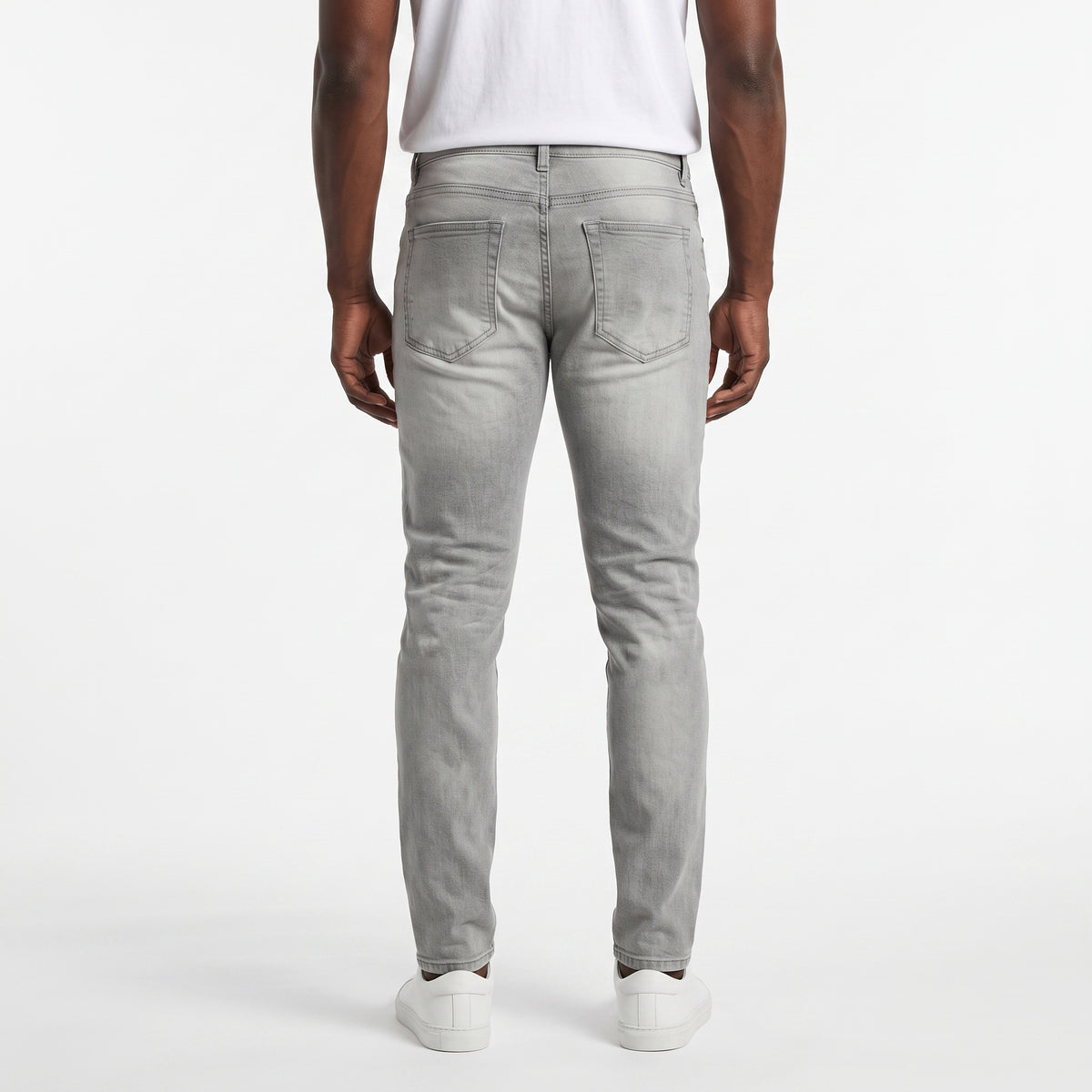 WH-P567K - Boys/Kids Jersey Ripped Skinny-Fit Stretch Jeans