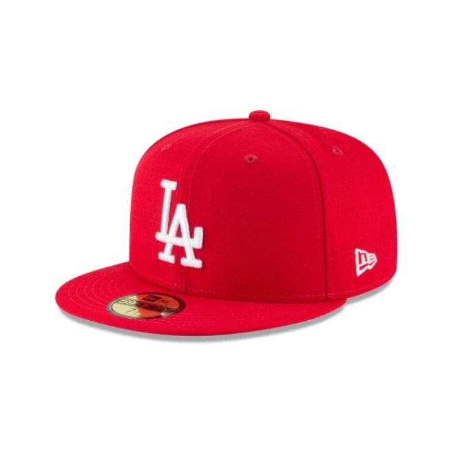 11591141 - Los Angeles Dodgers Red and White Basic 59FIFTY Fitted