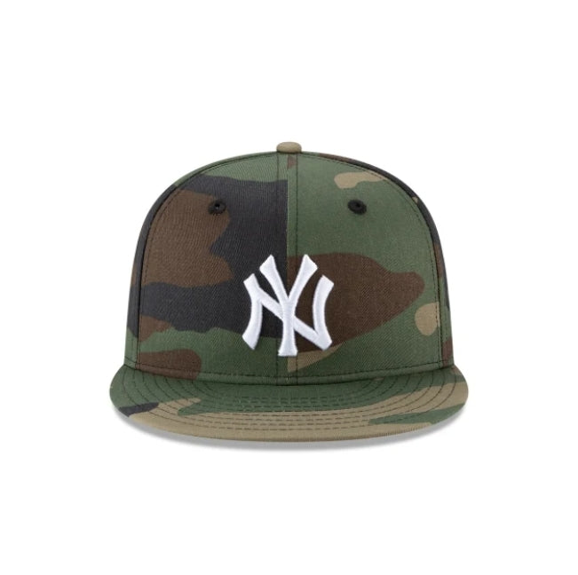 New Era New York Yankees Camo Basic 9FIFTY Snapback Hat