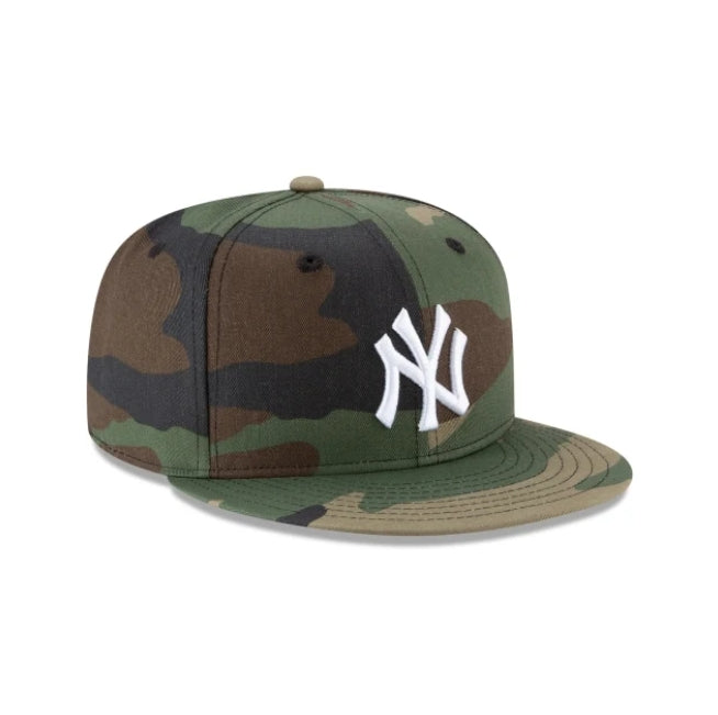 New Era New York Yankees Camo Basic 9FIFTY Snapback Hat