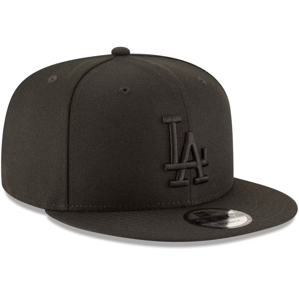 Black NEW ERA Los Angeles Dodgers 9FIFTY snapback adjustable hat
