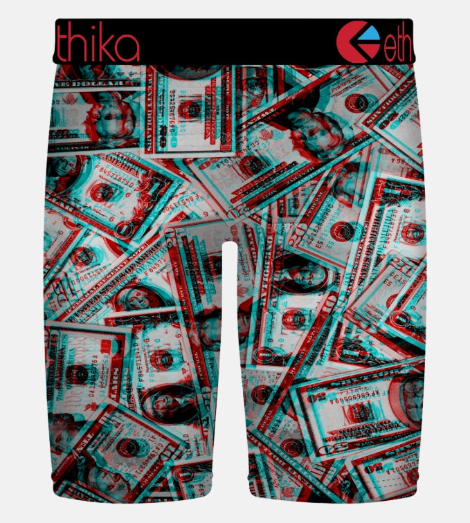 MLUS6J09 - Stackin 3D Ethika Men's Staple Boxer Brief