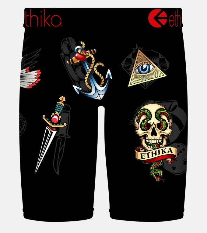 MLUS6J07 - Ink Reign Ethika Men's Staple Boxer Brief