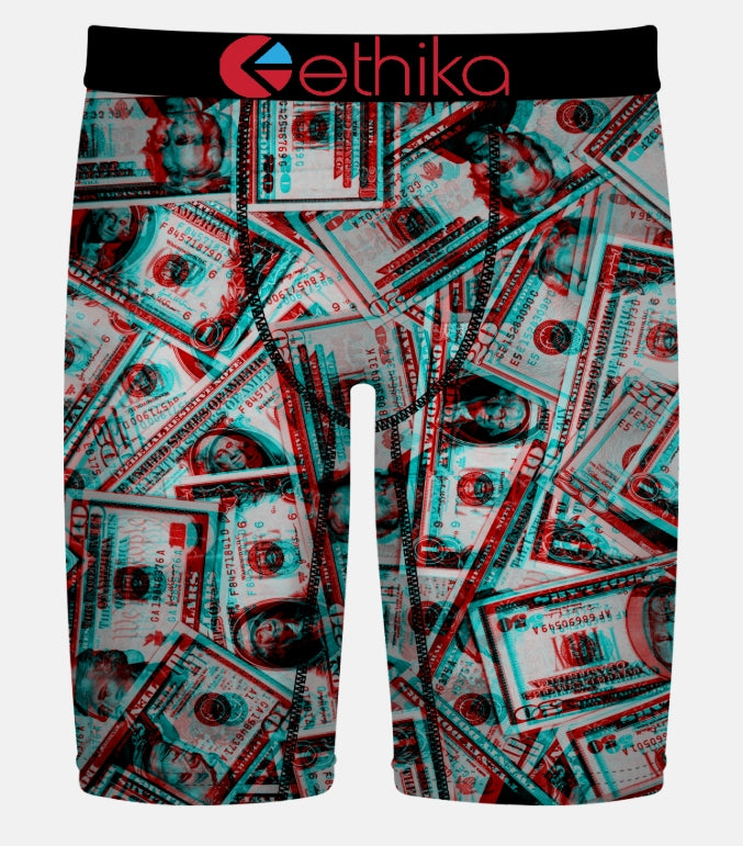 MLUS6J09 - Stackin 3D Ethika Men's Staple Boxer Brief