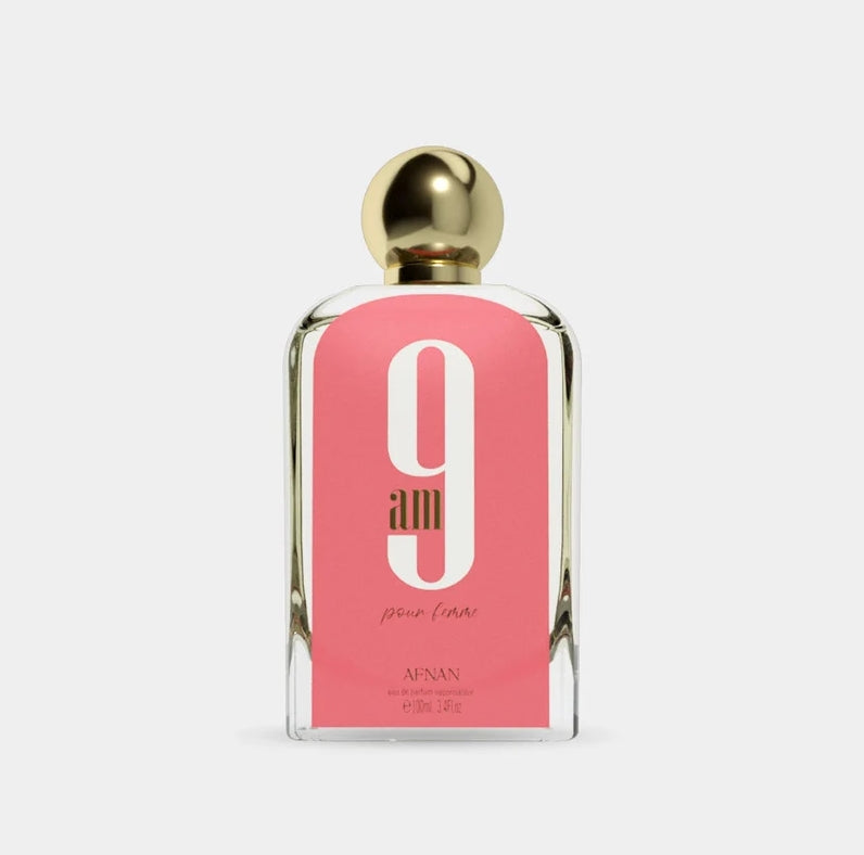 Afnan 9 AM Femme Eau De Parfum, 3.4 Fl. Oz