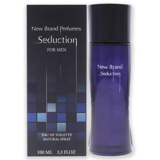 New Brand Perfumes Seduction EDT Spray Men 3.3 oz