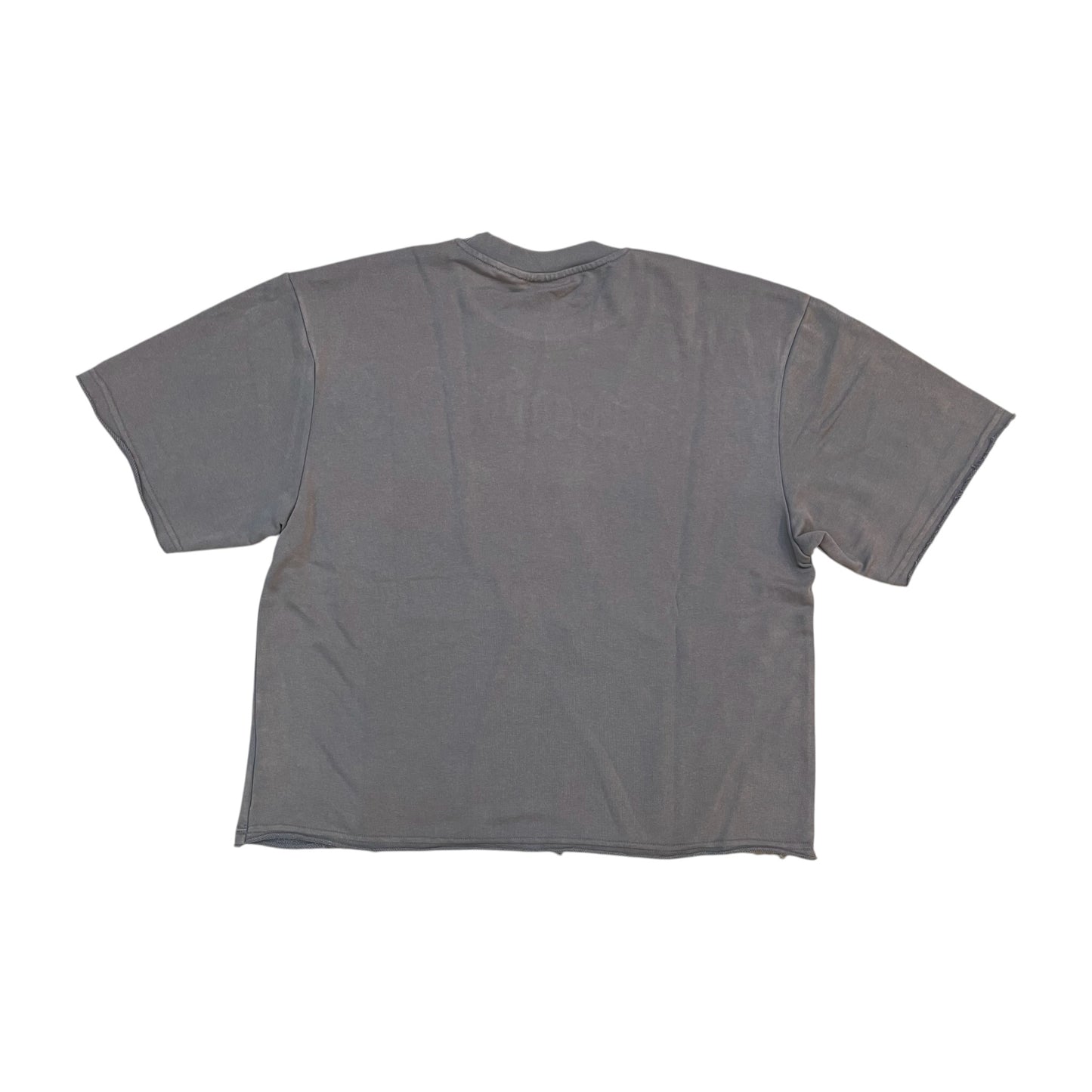 WH-610-11190 - Paradise Praying Cropped Graphic T-Shirt
