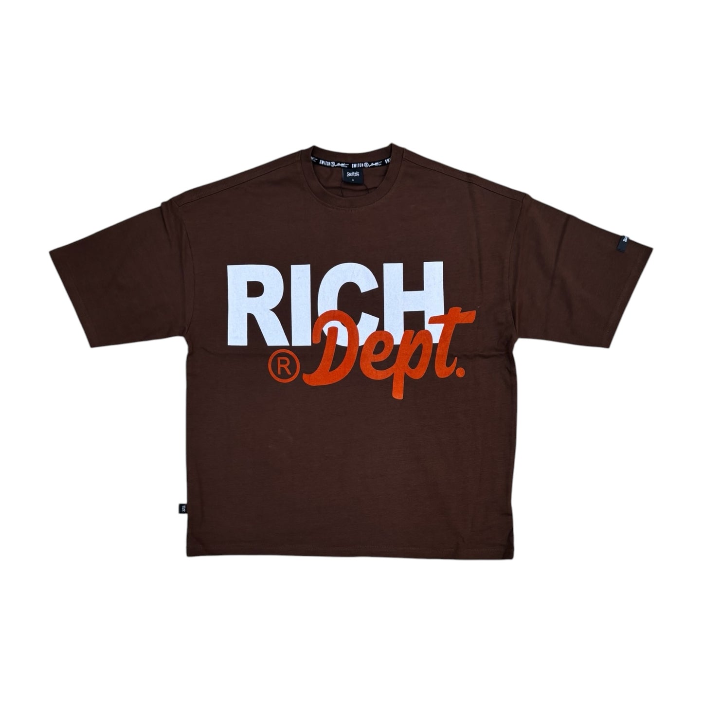 WH-SW6129 - Rich Dept Boxy Graphic T-Shirt