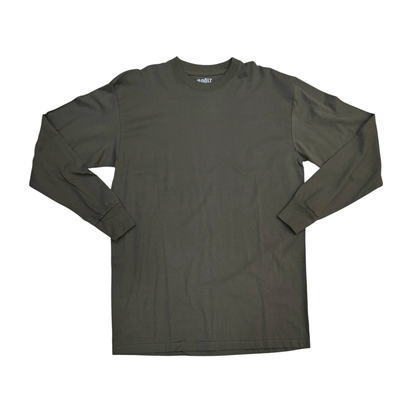 TLS001 - Long Sleeve Plain Solid Regular-Fit T-Shirt.