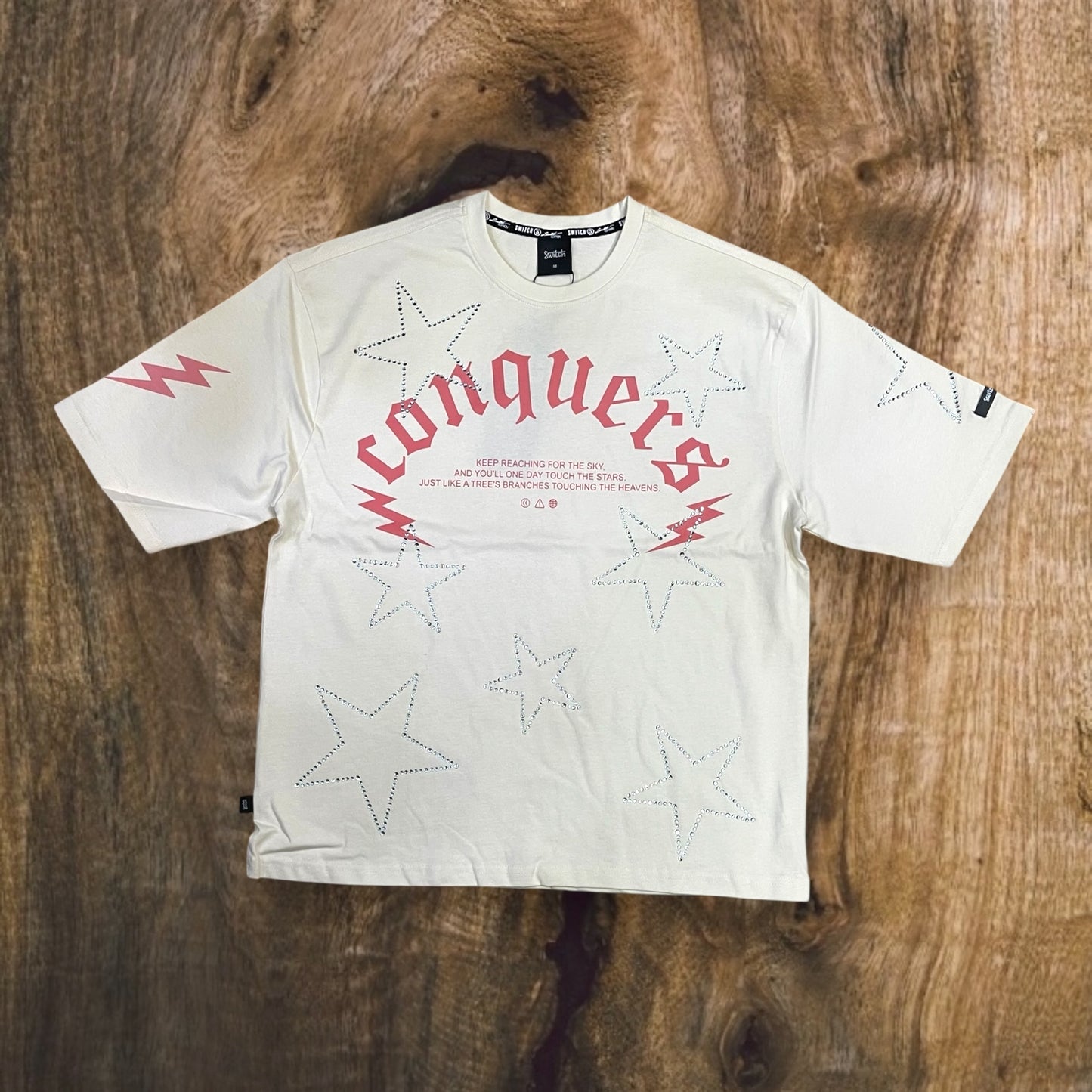 SS5115 - Conquers Boxy Graphic T-Shirt
