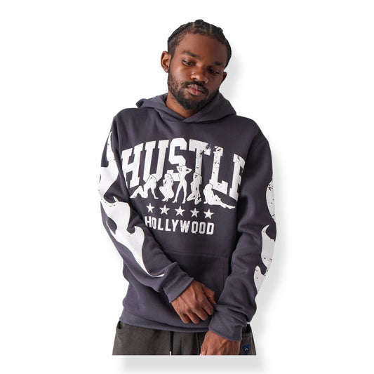 RS5-146 - HUSTLE Graphic Hoodie
