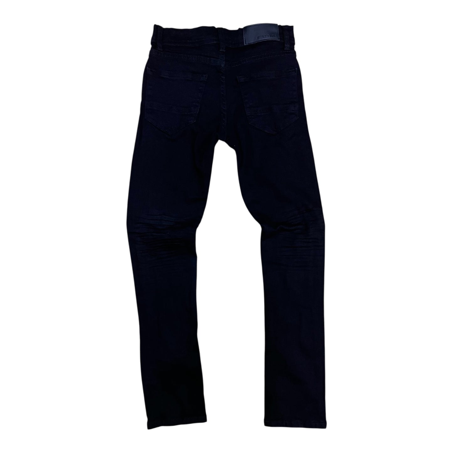 P556K - Boy's/Kids True Rip & Repair Slim-Fit Stretch Jeans