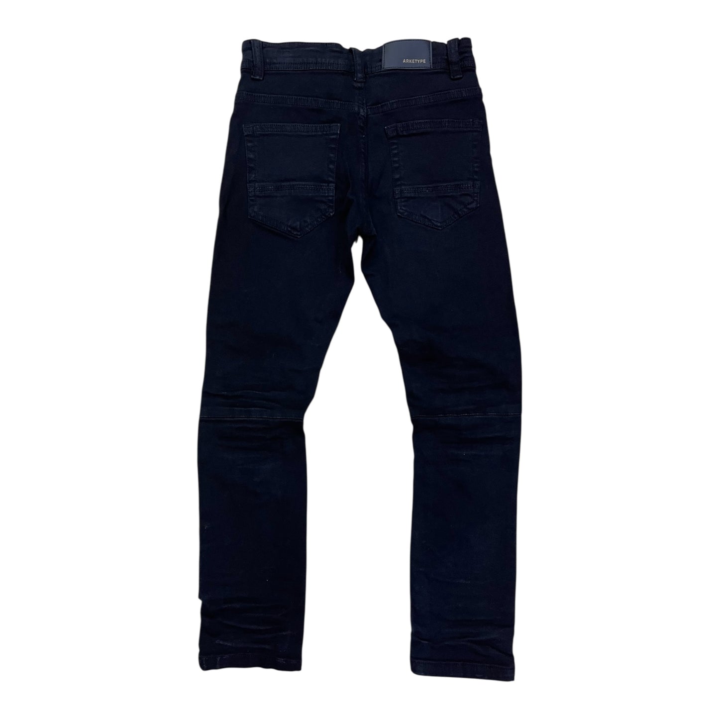 P412K - Boy's/Kids Double Whisker Slim-Fit Stretch Jeans