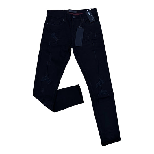 WH-P556 - True Rip & Repair Slim-Fit Stretch Jeans